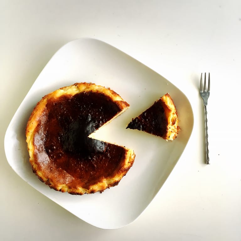 グルテンフリーおやつ通販ままがし　ままがしの日　バスクチーズケーキ 